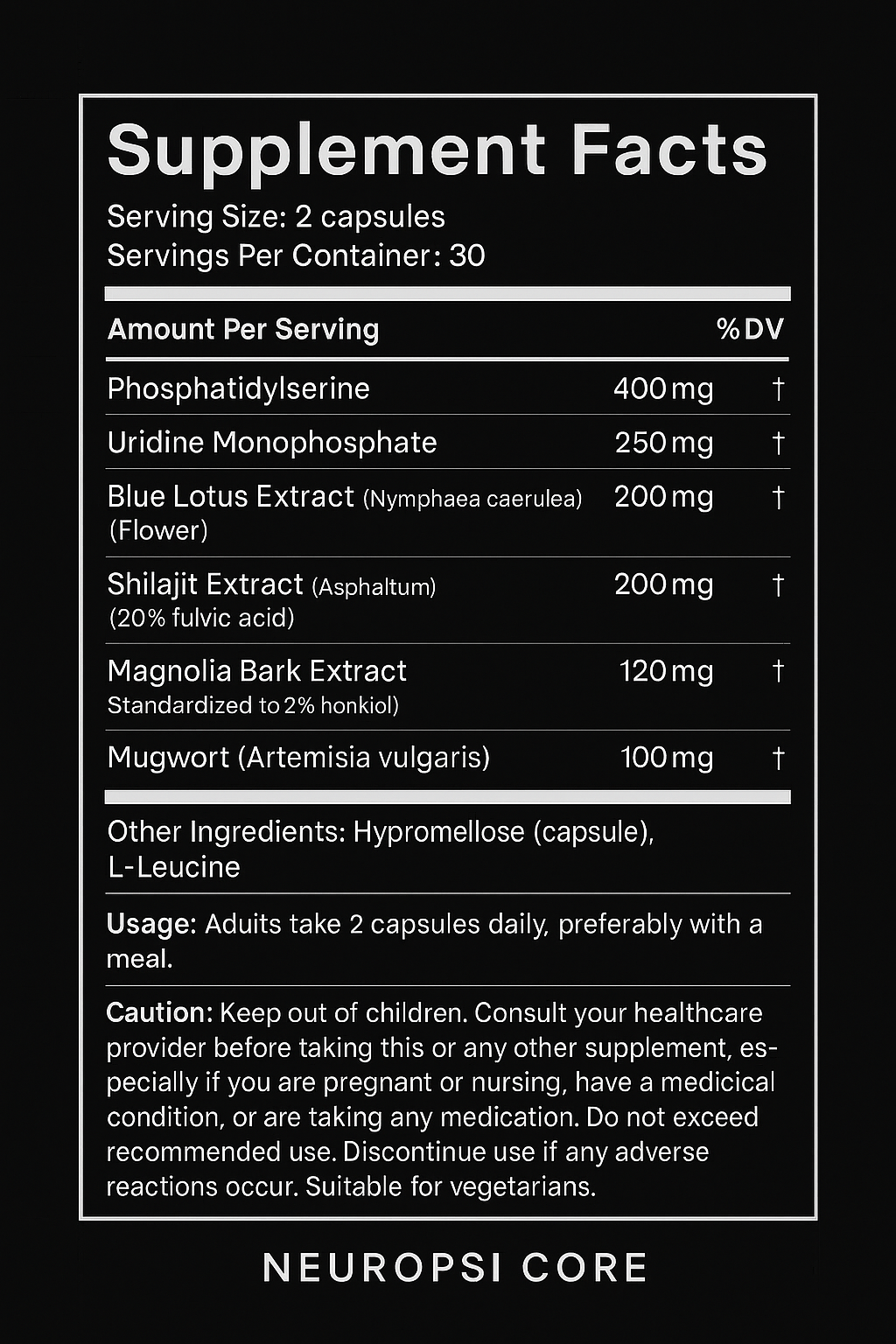 NeuroPSI CORE
